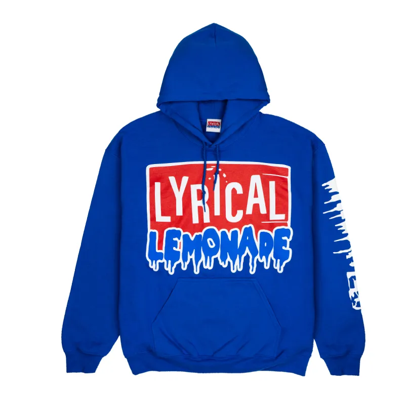LL x GLOGANG HOODIE (BLUE) sold by Lyrical Lemonade
