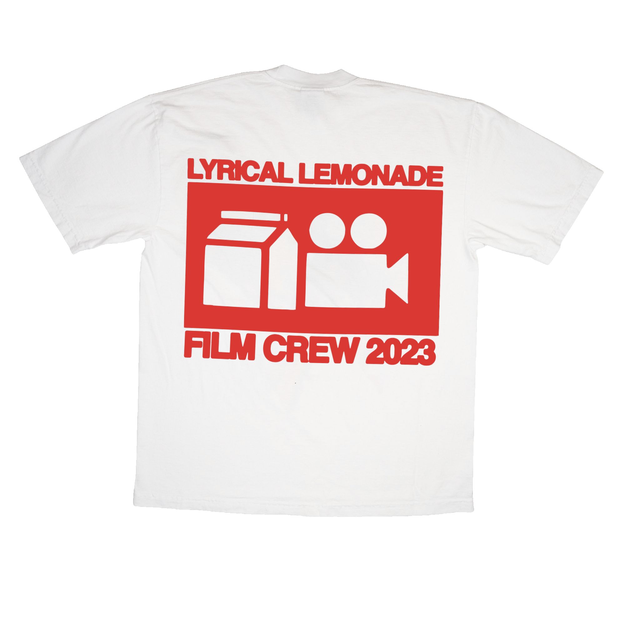 Film Crew Logo T-Shirt White sold by Lyrical Lemonade product image thumbnail 2