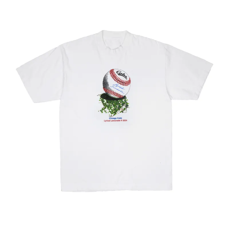 LL x CUBS T-SHIRT (WHITE) sold by Lyrical Lemonade