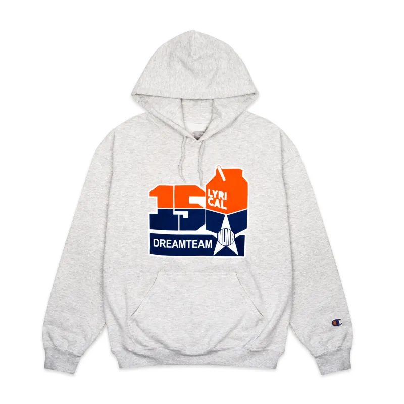 LL x 150 DREAMTEAM PULLOVER (GREY) sold by Lyrical Lemonade