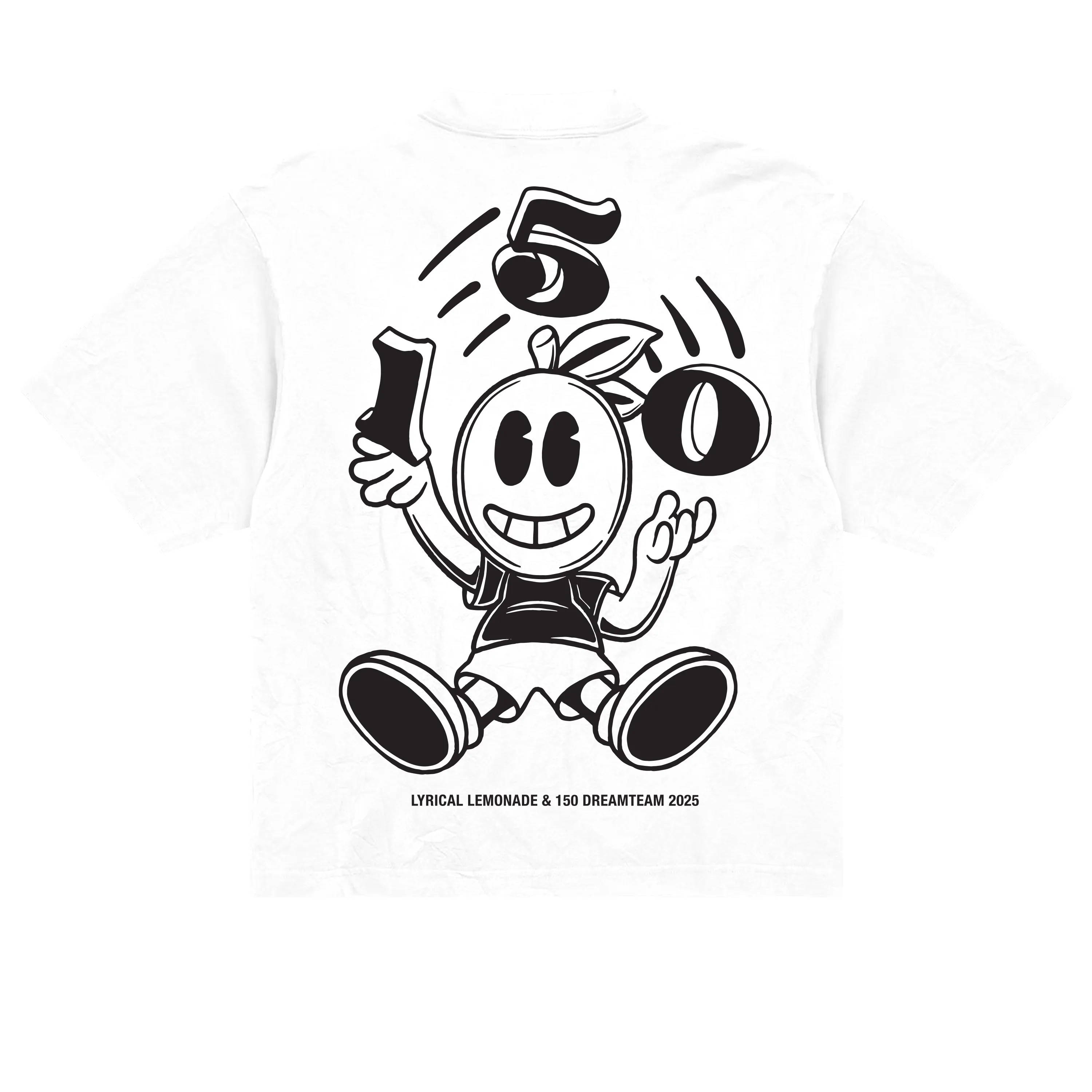 LL x 150 DREAMTEAM JUGGLE T-SHIRT (White) sold by Lyrical Lemonade product image thumbnail 2