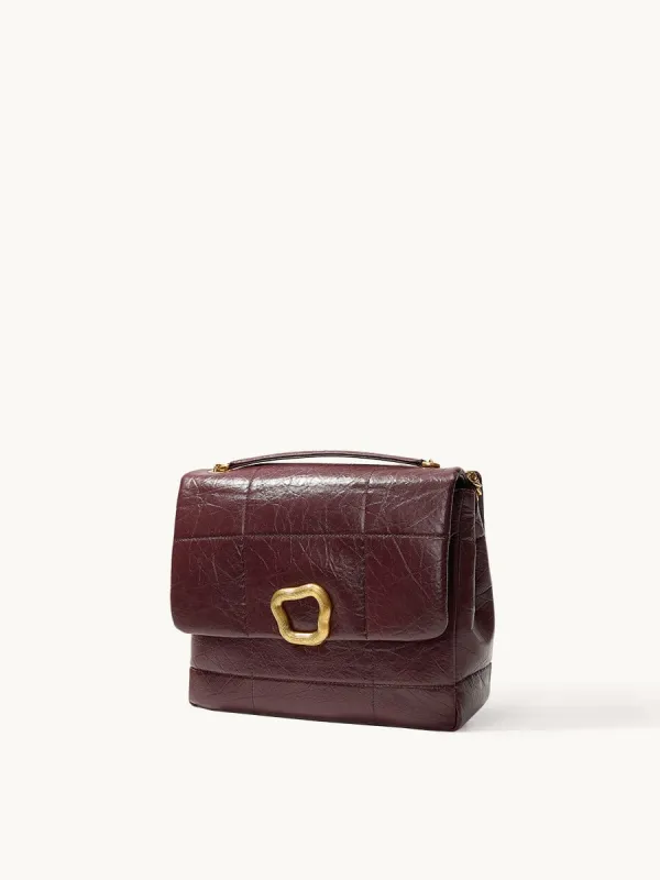 Large Chocolate Bag made by Songmont