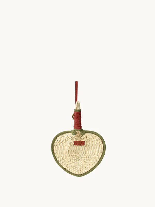 Woven Fan Charm sold by Songmont