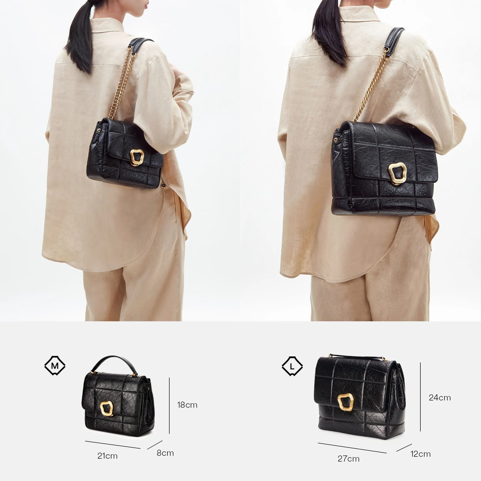 Medium Chocolate Bag sold by Songmont product image thumbnail 3