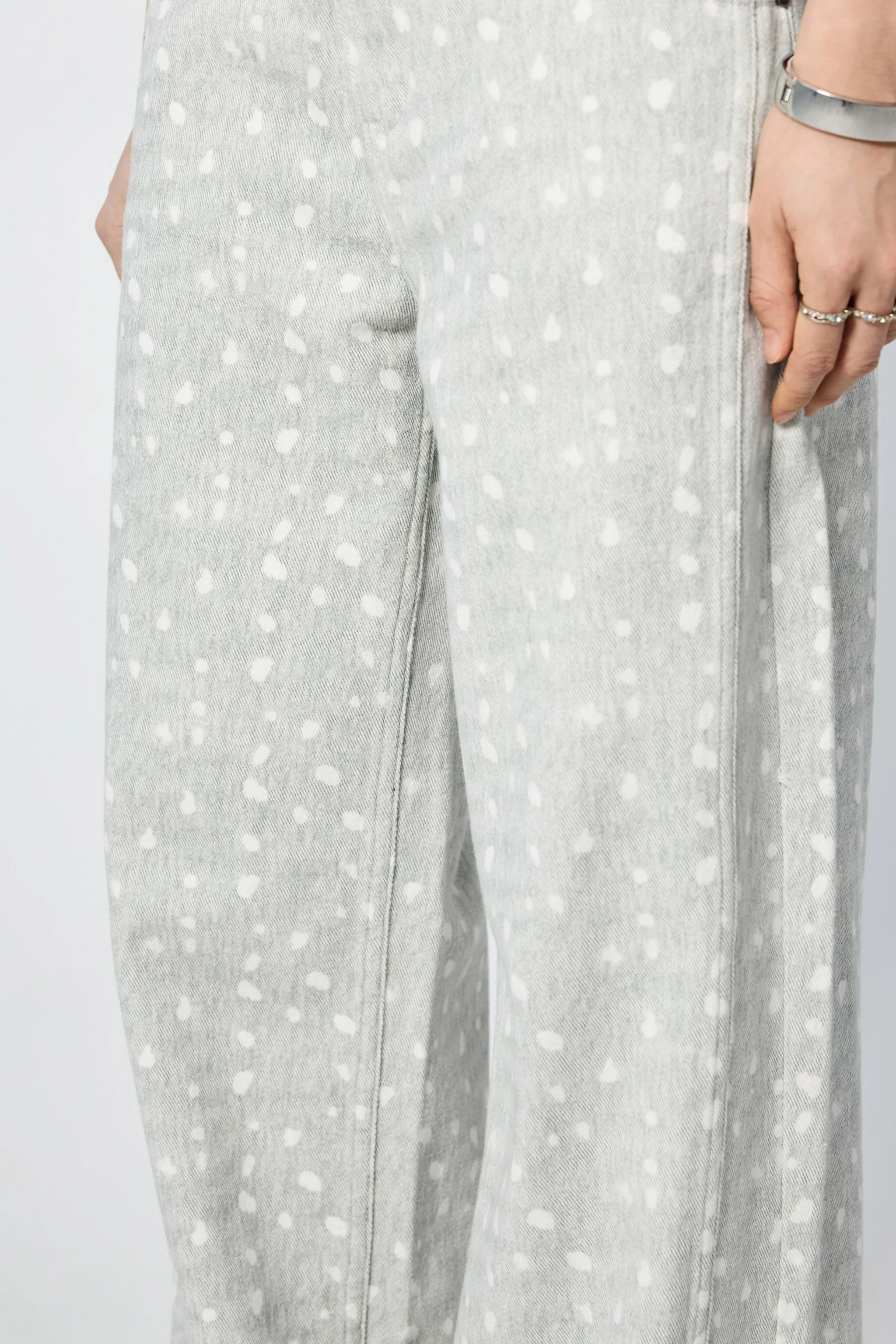 Straight Leg Jean in Mint Spots sold by Arthur Apparel product image thumbnail 5