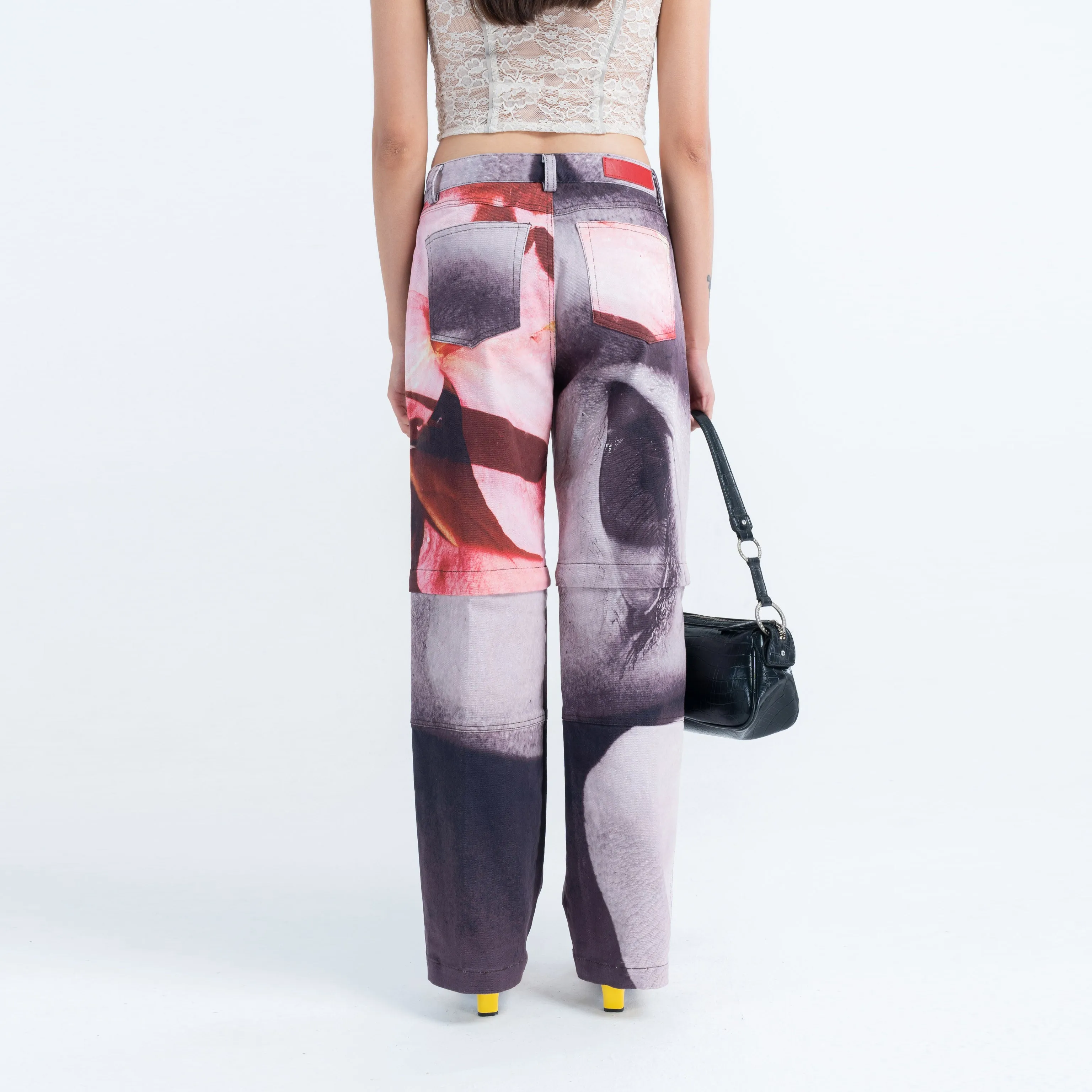Duo Zip Pant in Mix Print sold by Arthur Apparel product image thumbnail 4