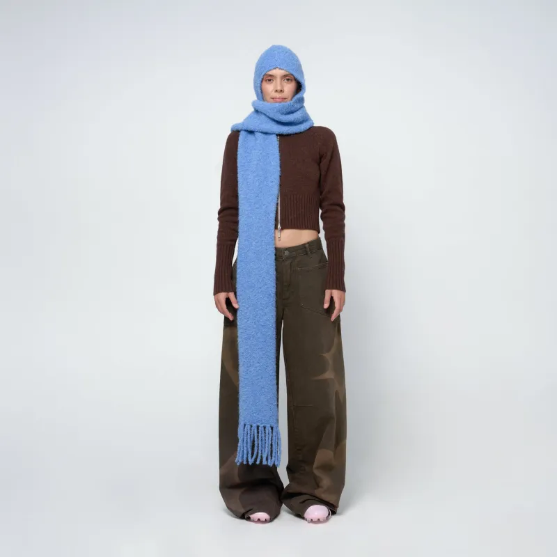 Balaclava Scarf in Cloud sold by Arthur Apparel