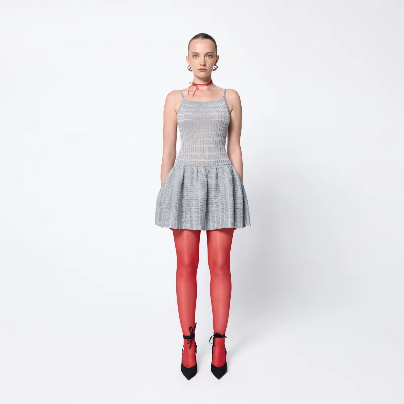 Sparkle Mini in Silver Shimmer sold by Arthur Apparel