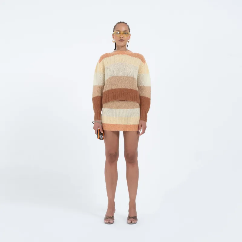 Mohair Standard Sweater in Soft Sunset sold by Arthur Apparel