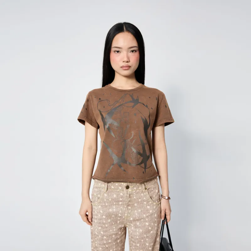 Standard Tshirt in Muddy Constellation sold by Arthur Apparel