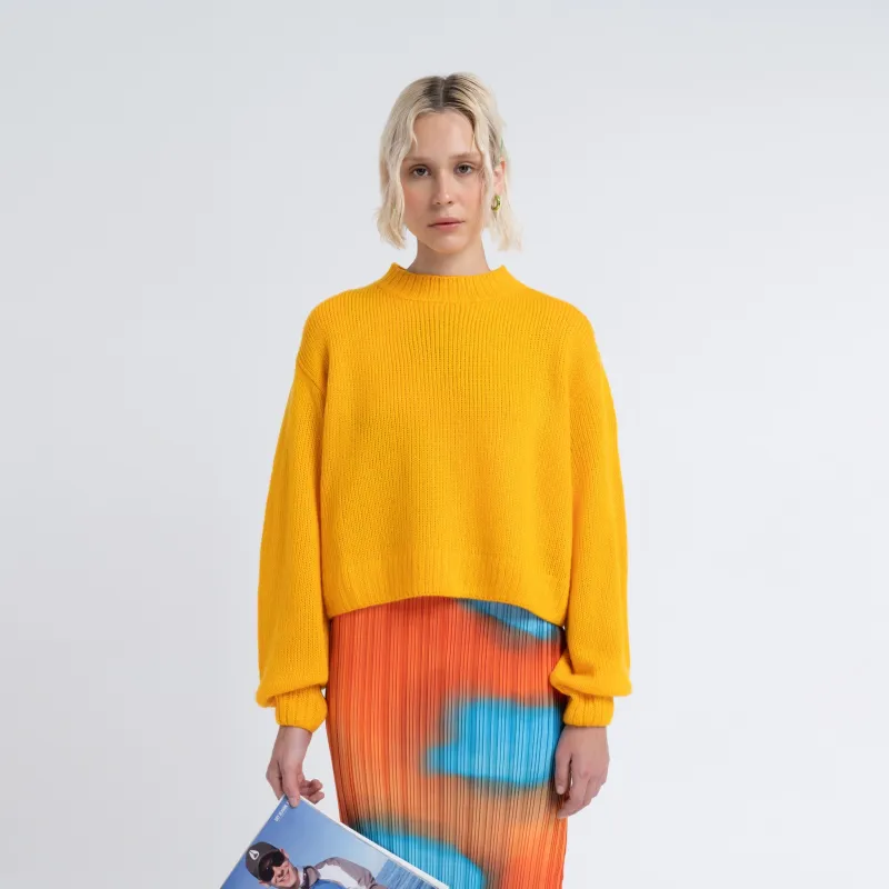 Lightweight Pullover in Carrot sold by Arthur Apparel