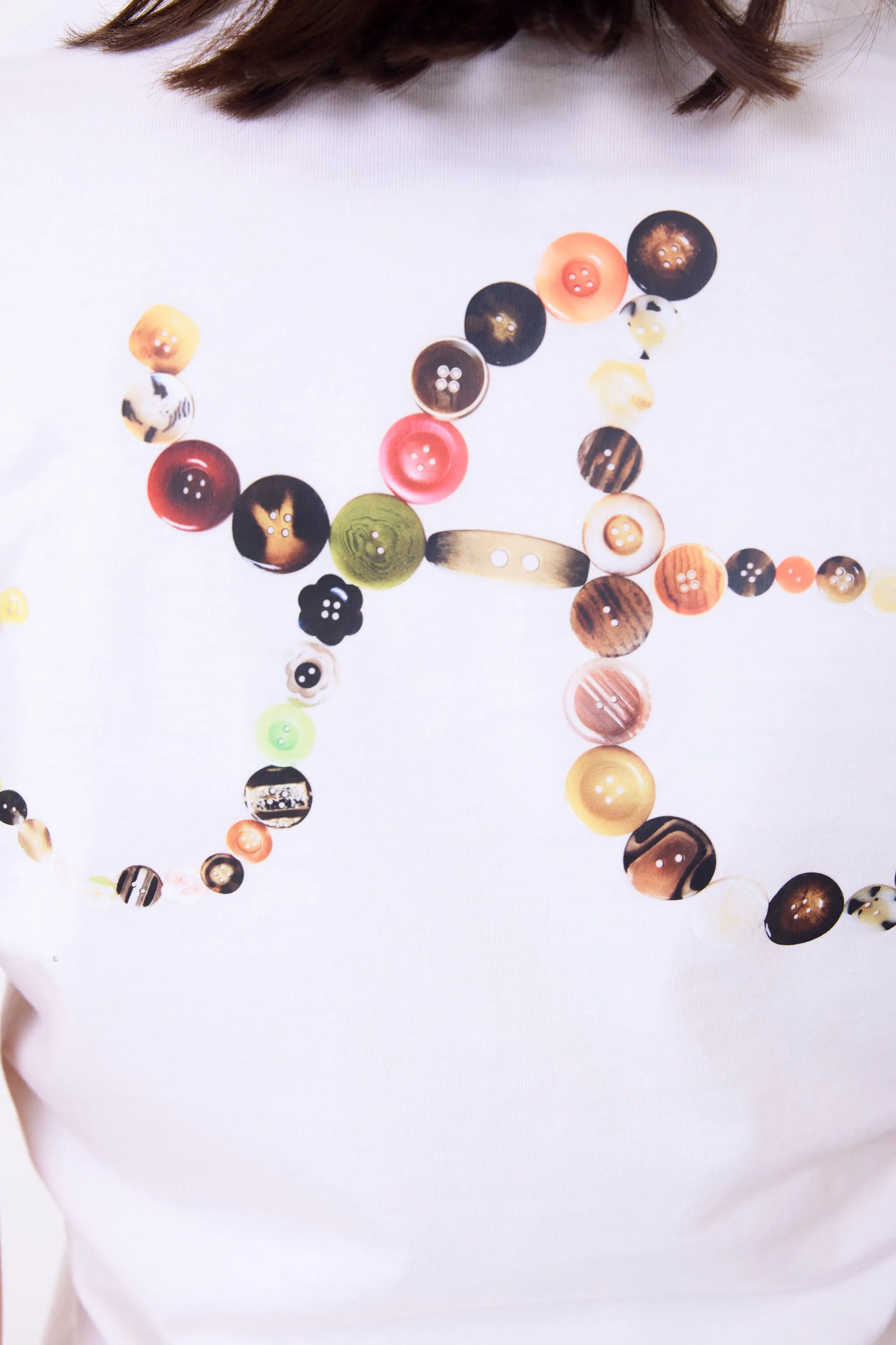 Standard T-shirt in White Star sold by Arthur Apparel product image thumbnail 5