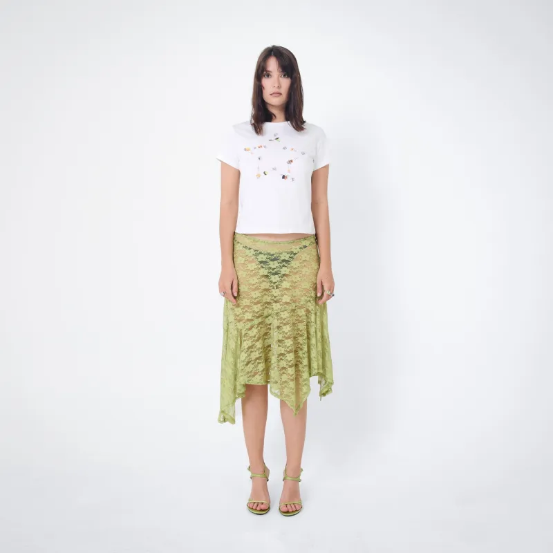 Fairy Skirt in Moss made by Arthur Apparel