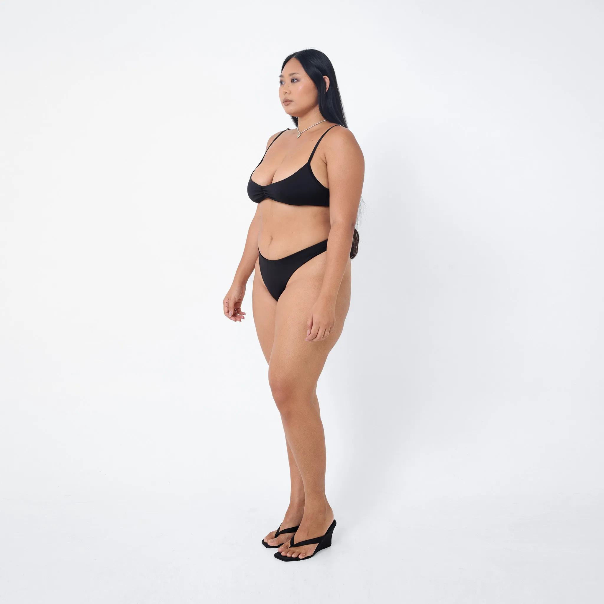 Seamless Bikini Bottom in Black sold by Arthur Apparel product image thumbnail 3