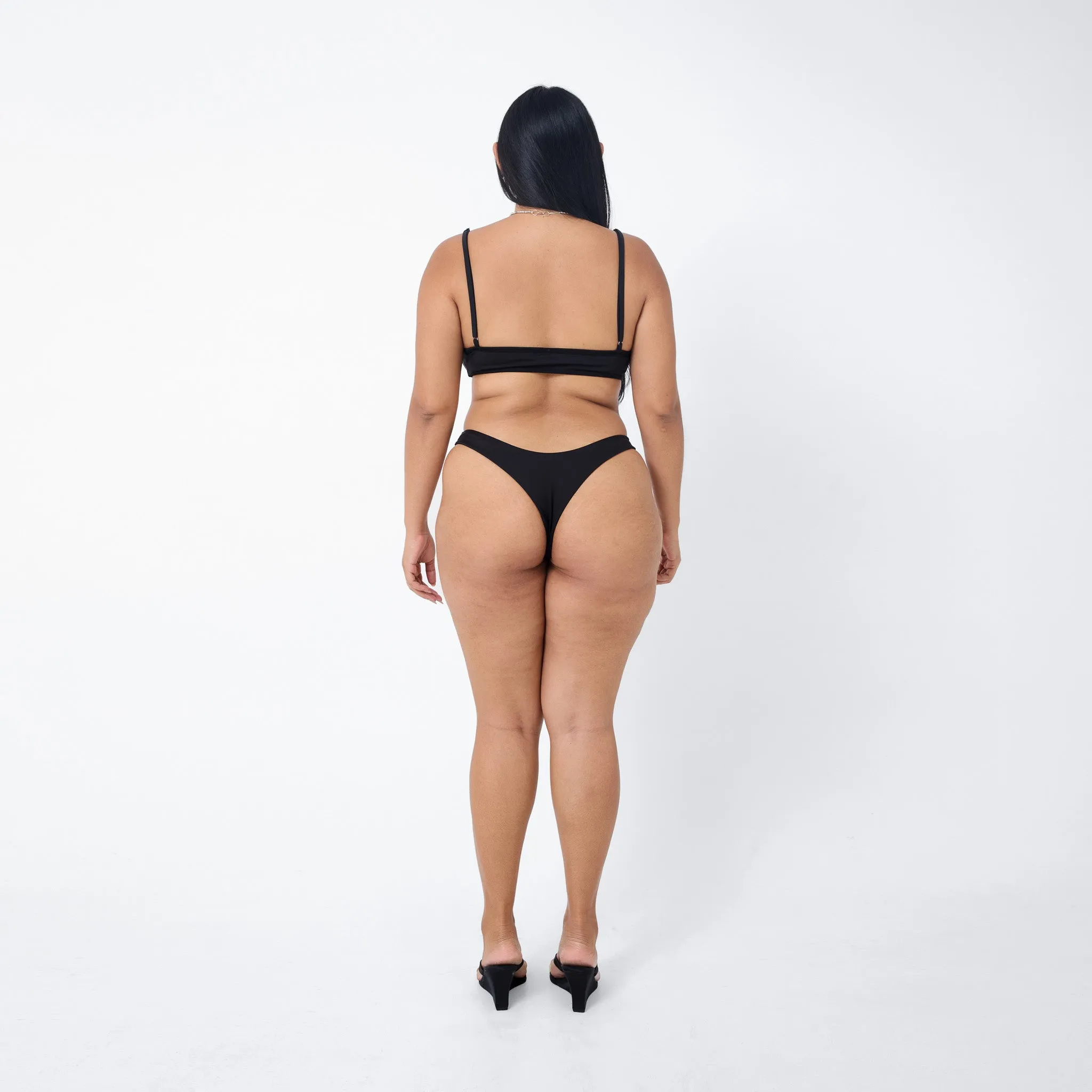 Seamless Bikini Bottom in Black sold by Arthur Apparel product image thumbnail 4