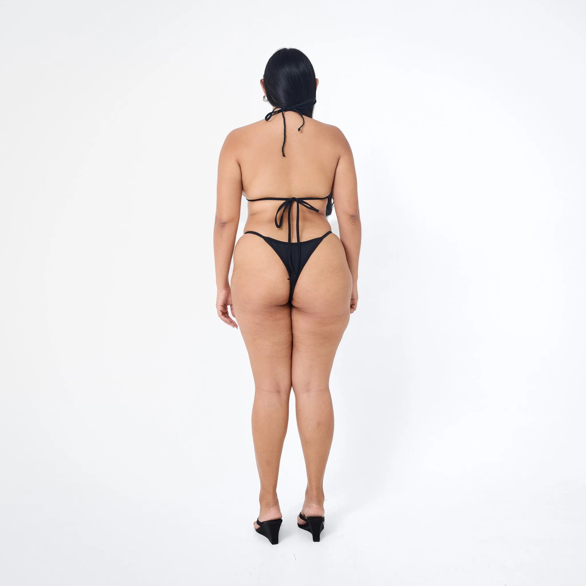 Mini Bikini Bottom in Black sold by Arthur Apparel product image thumbnail 4