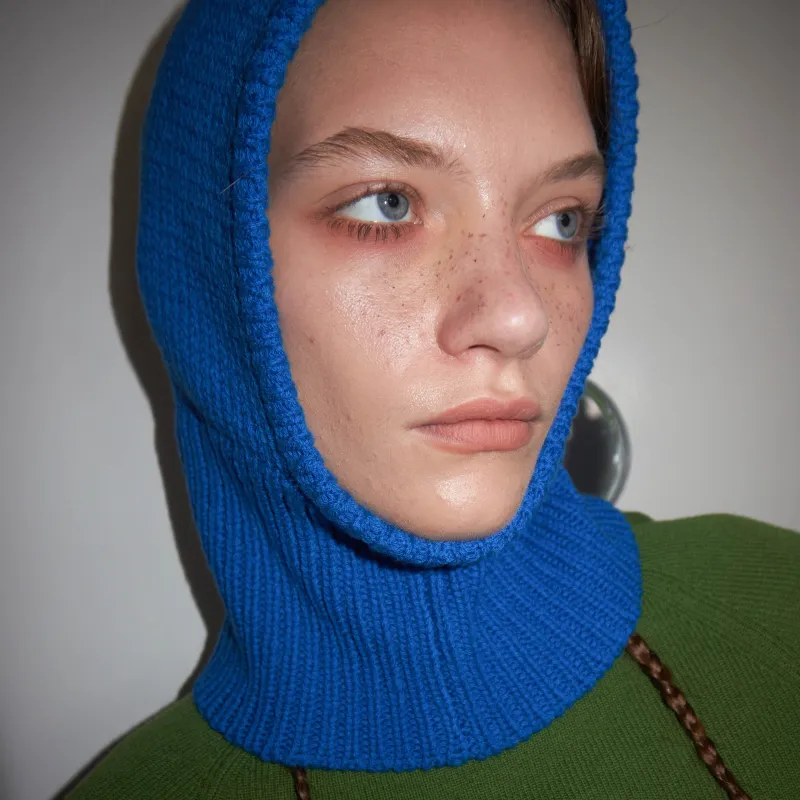 Block Balaclava in Cobalt made by Arthur Apparel