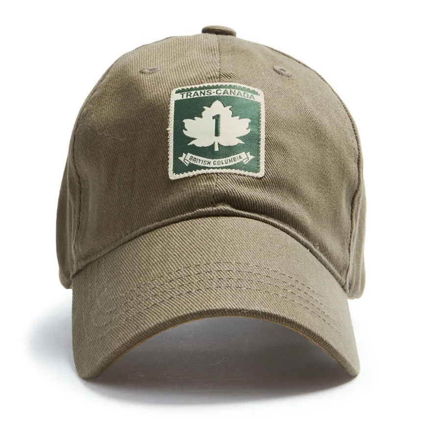 Trans Canada British Columbia Cap, Khaki sold by Red Canoe Brands