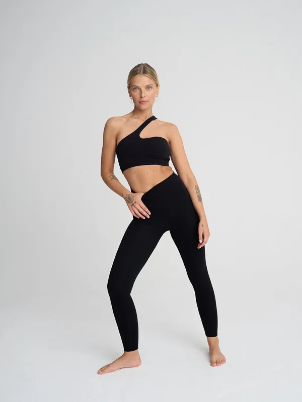 Stanik do jogi Vibe Out, Black sold by JOYINME