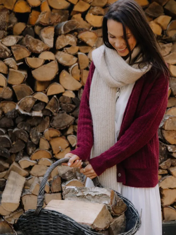 Szalik Gentle Wrap, Warm Sand made by JOYINME