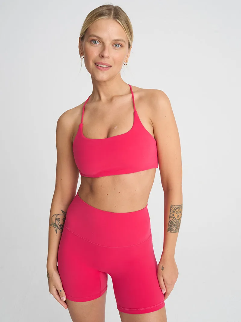 Szorty Movement, Raspberry Red sold by JOYINME