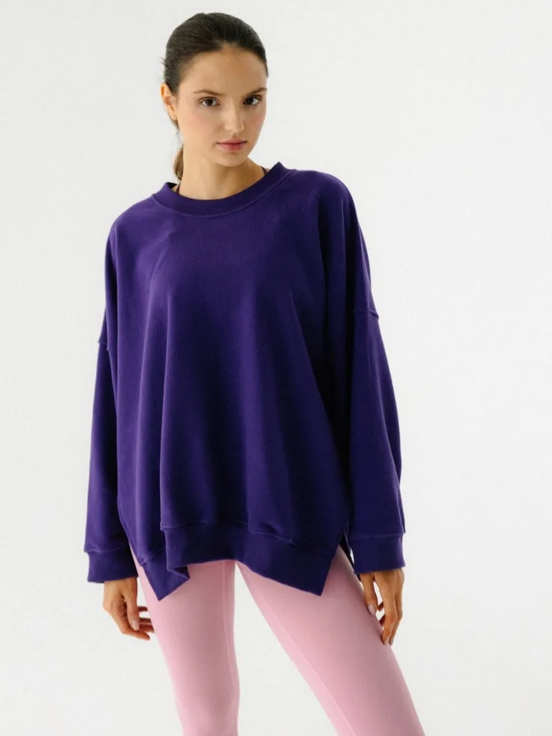Bluza oversize Kind, Midnight Plum sold by JOYINME product image thumbnail 5