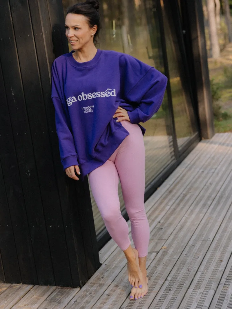 Bluza oversize Kind, Midnight Plum Yoga sold by JOYINME product image thumbnail 4