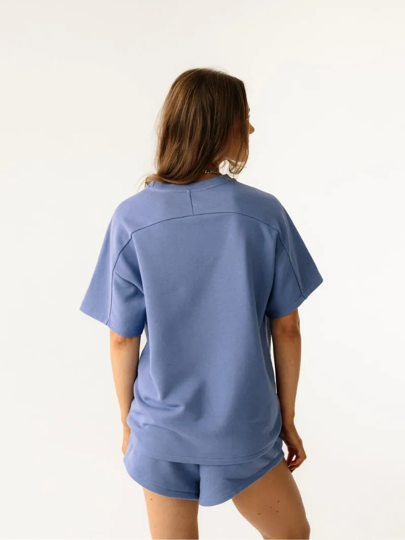 Bluza z krótkim rękawem Coast, Timeless Blue sold by JOYINME product image thumbnail 2