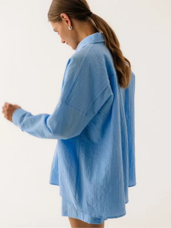 Koszula Summer Sky, Ocean Blue sold by JOYINME