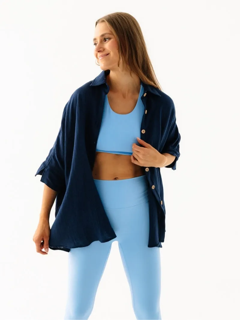 Legginsy 7/8 Oneness Bond, Blue Chia sold by JOYINME product image thumbnail 5