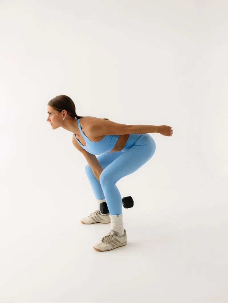 Legginsy 7/8 Oneness Bond, Blue Chia sold by JOYINME product image thumbnail 3