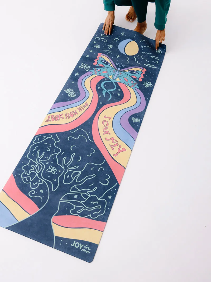 Mata do jogi FLOW Coated 3 mm, Butterfly Effect sold by JOYINME product image thumbnail 4