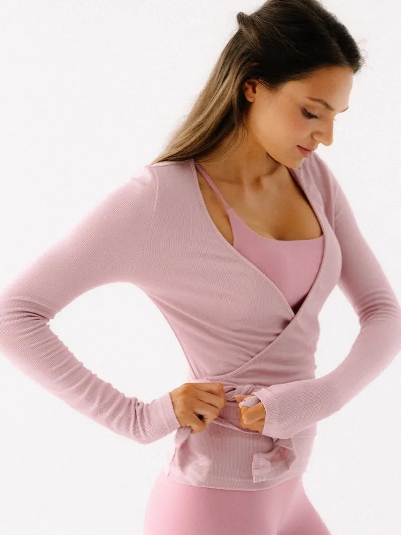 Kopertowy kardigan Glow Up, Blush Pink sold by JOYINME product image thumbnail 4