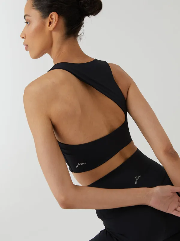 Stanik z wycięciem na plecach Goddess, Black sold by JOYINME