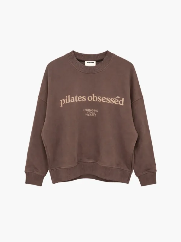Bluza oversize Kind, Silent Mocha Pilates sold by JOYINME