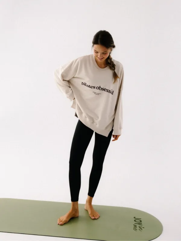 Bluza oversize Kind, Vanilla Mist Pilates sold by JOYINME