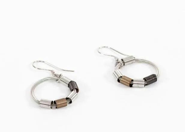 Piano Wire Earrings sold by Museum of Musical Instruments