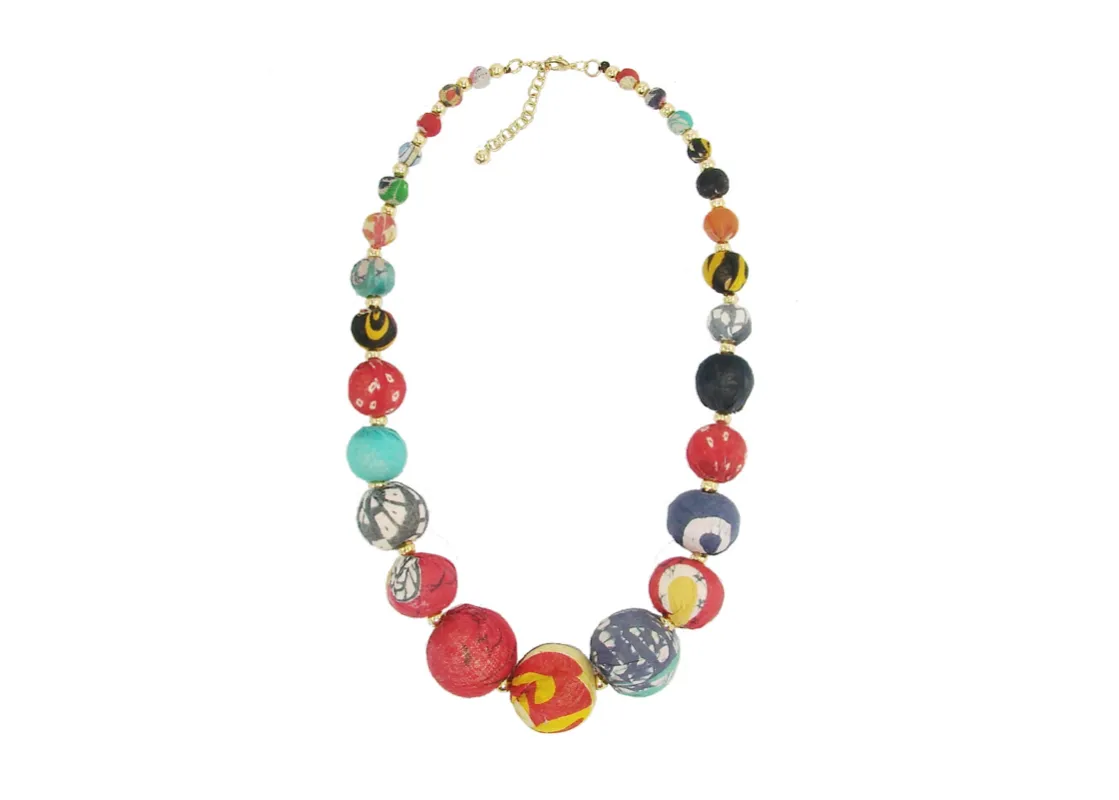 Kantha Statement Necklace sold by Museum of Musical Instruments