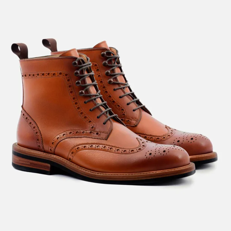 Nolan Brogue Boots - Men's sold by Beckett Simonon