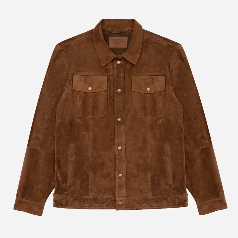 Stratton Jacket - Suede - Men's sold by Beckett Simonon