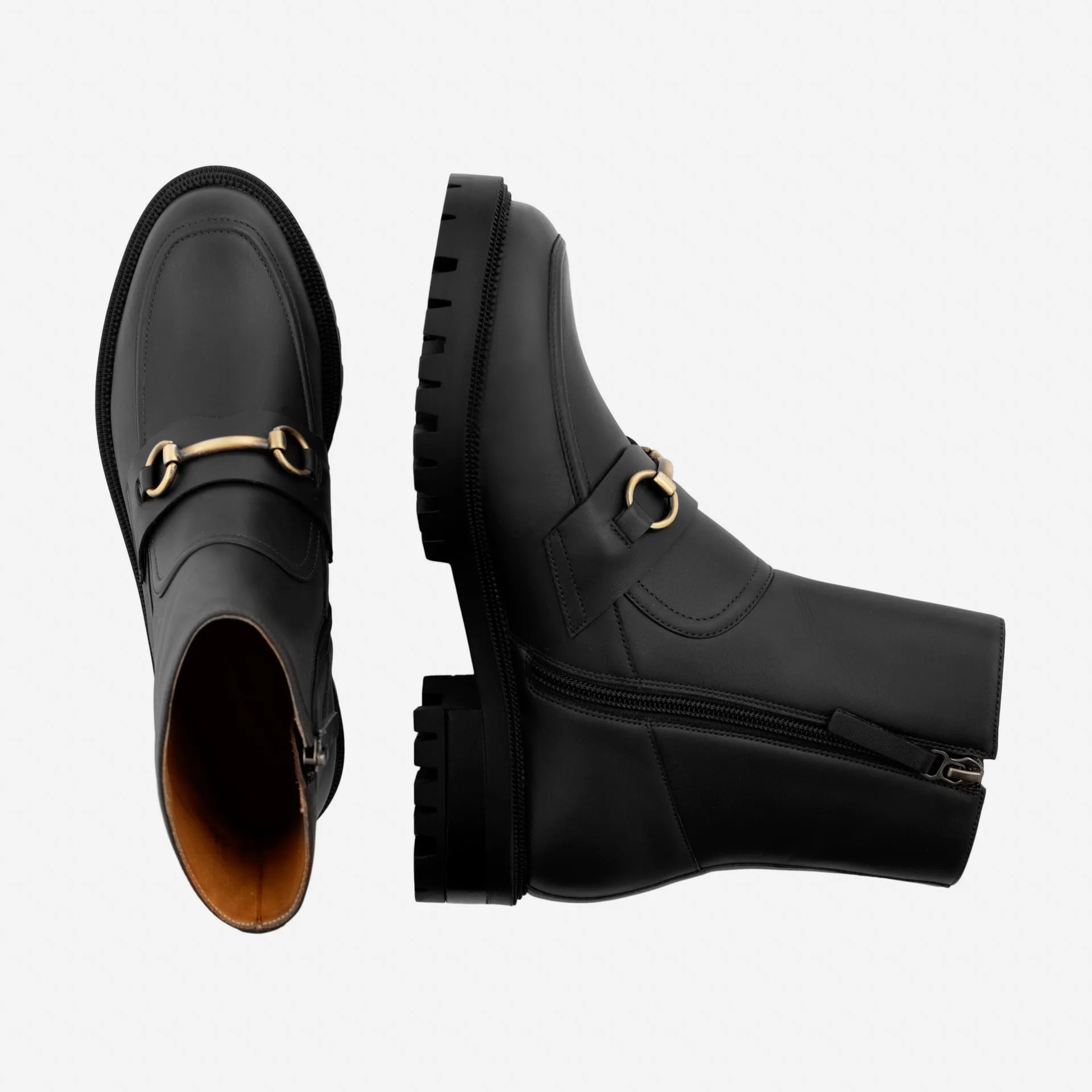 Blaise Horsebit Boots - Full Grain Leather - Women's sold by Beckett Simonon product image thumbnail 4