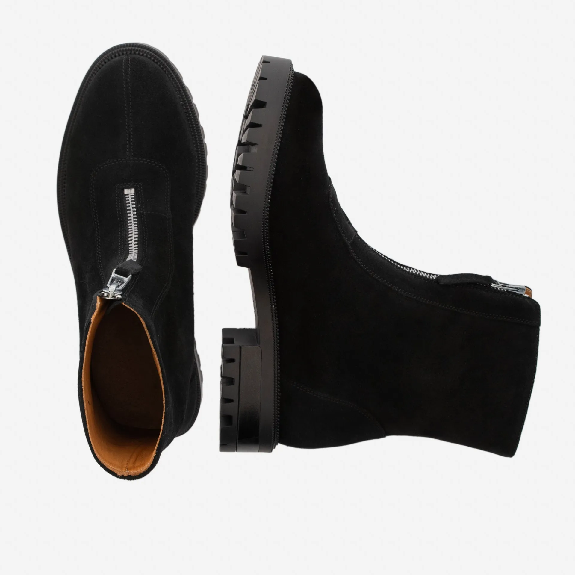 Jenna Zip Up Boots - Women’s Water-Repellent Suede sold by Beckett Simonon product image thumbnail 4