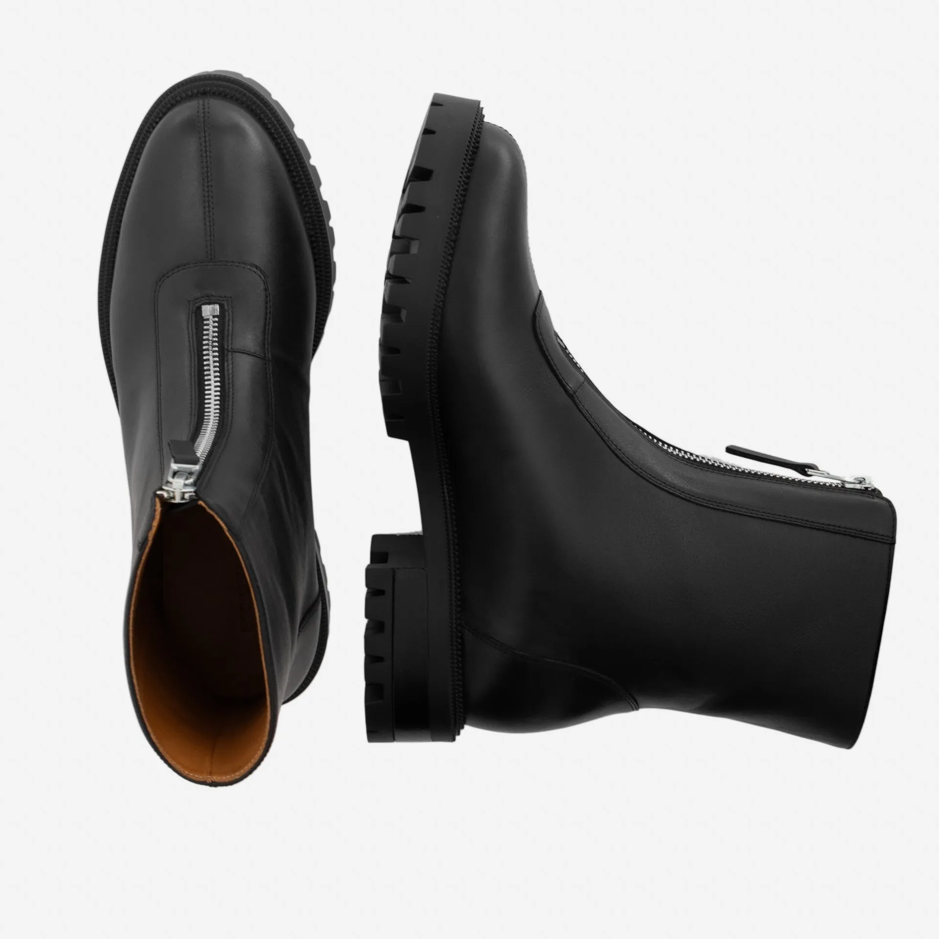 Jenna Zip Up Boots - Women’s Full-Grain Leather sold by Beckett Simonon product image thumbnail 4