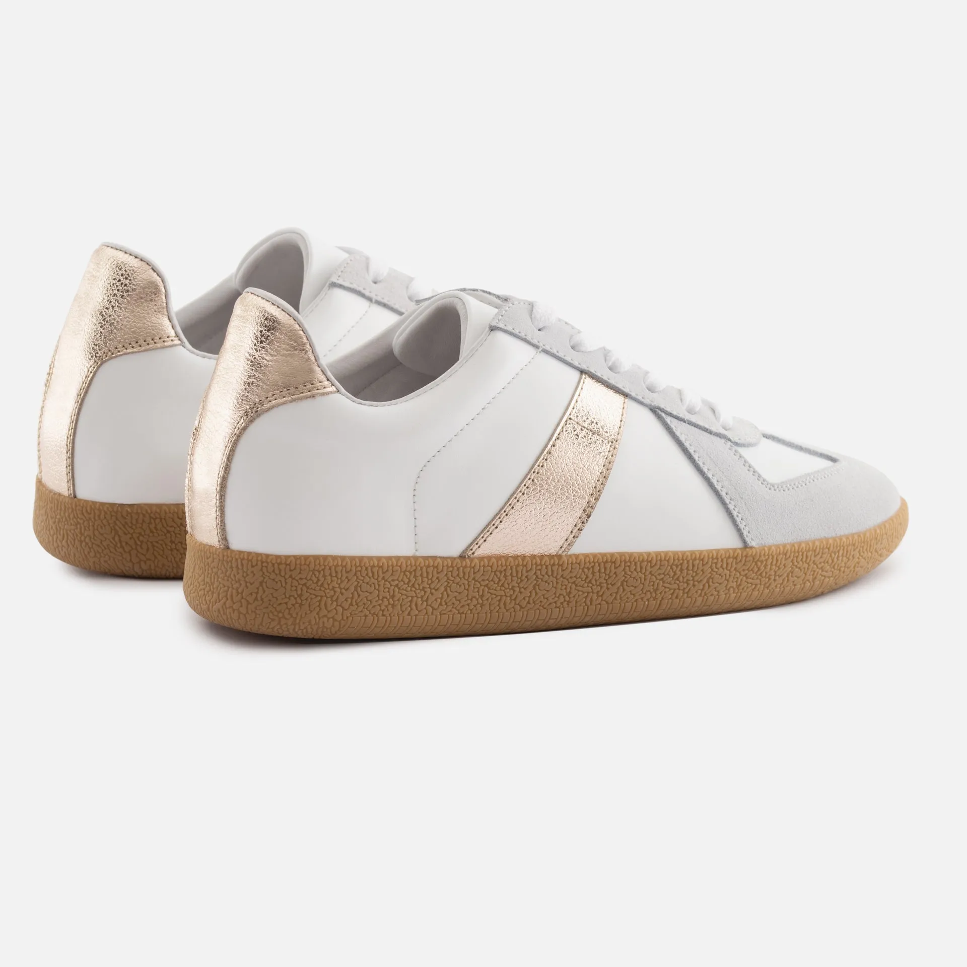 Morgen Trainers - Metallic Leather & Suede - Women's sold by Beckett Simonon product image thumbnail 3