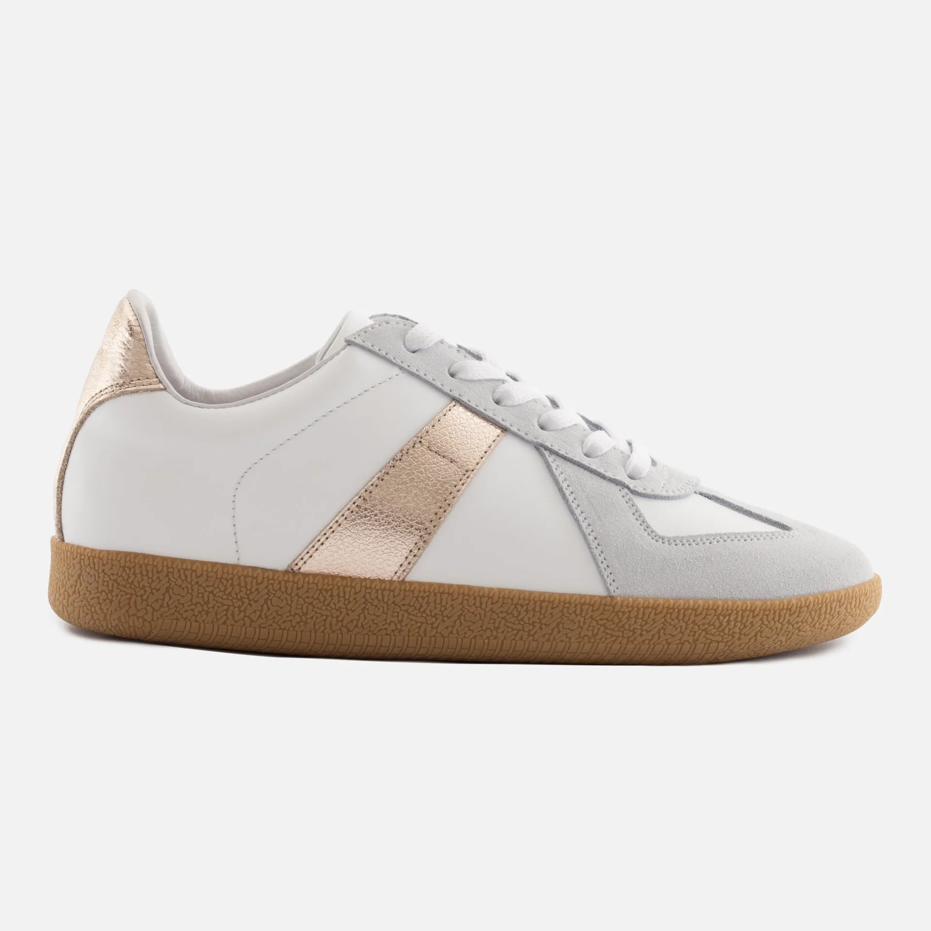 Morgen Trainers - Metallic Leather & Suede - Women's sold by Beckett Simonon product image thumbnail 2
