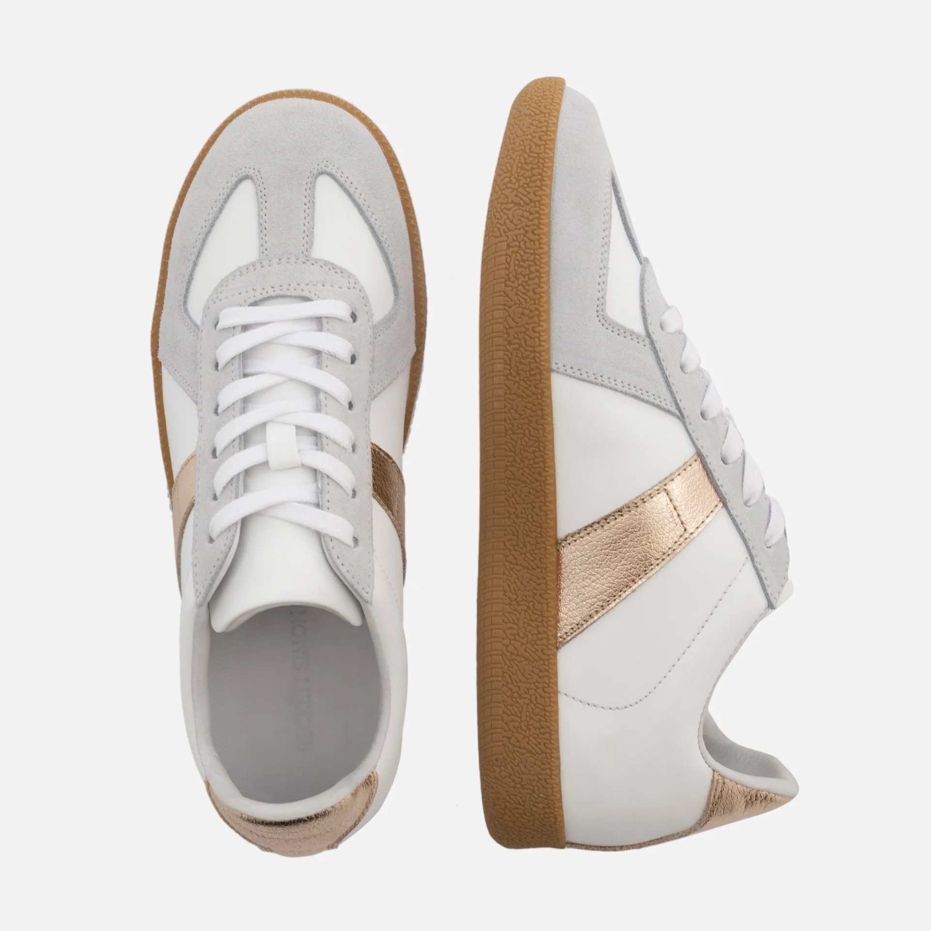 Morgen Trainers - Metallic Leather & Suede - Women's sold by Beckett Simonon product image thumbnail 4