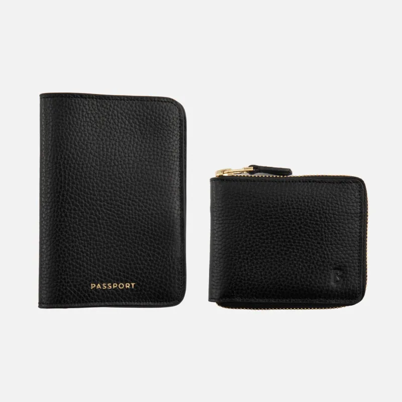 Wallet & Passport Case Set - Women's made by Beckett Simonon
