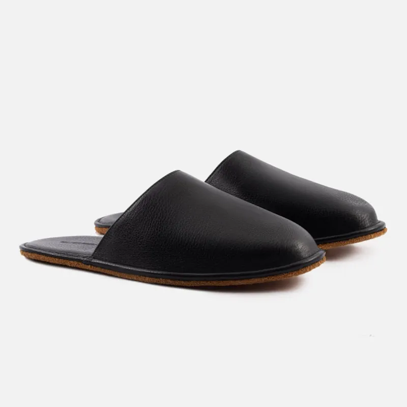 Larsen Slippers - Pebbled - Men's sold by Beckett Simonon