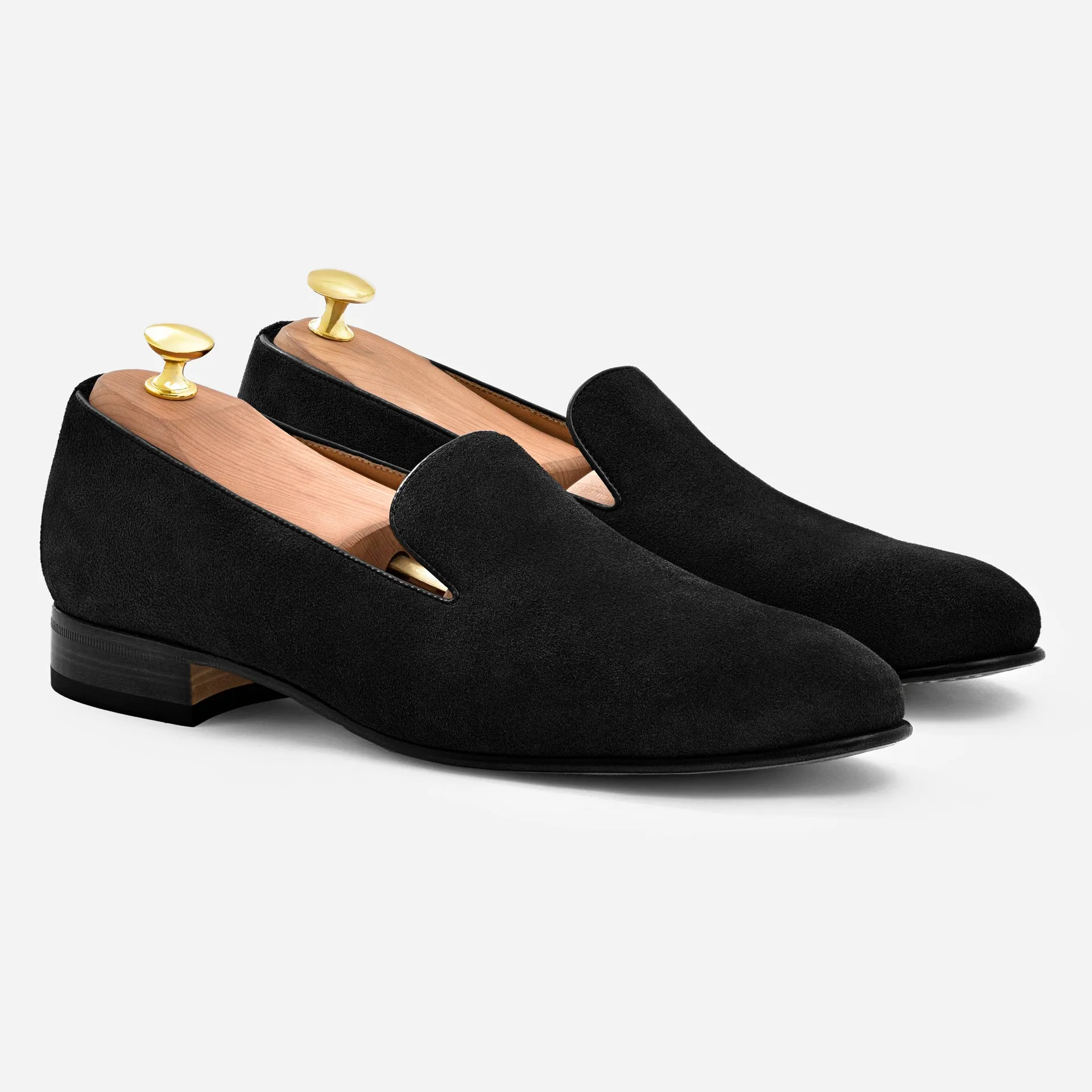 Langford Wholecut Loafers - Suede - Men's sold by Beckett Simonon