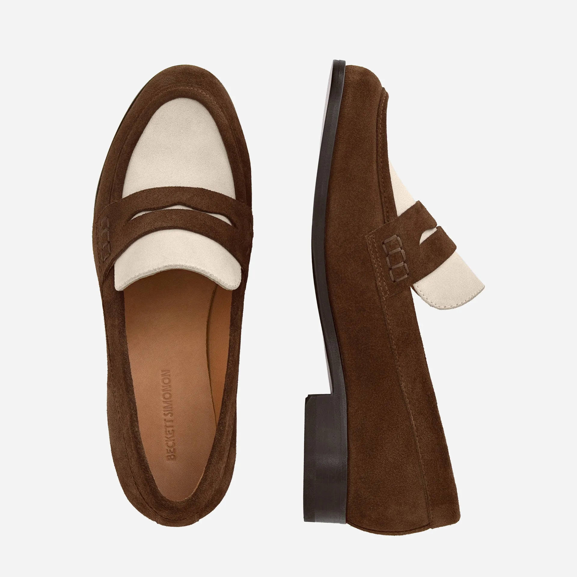 Camille Penny Loafers - Water Repellent Suede - Women's sold by Beckett Simonon product image thumbnail 4